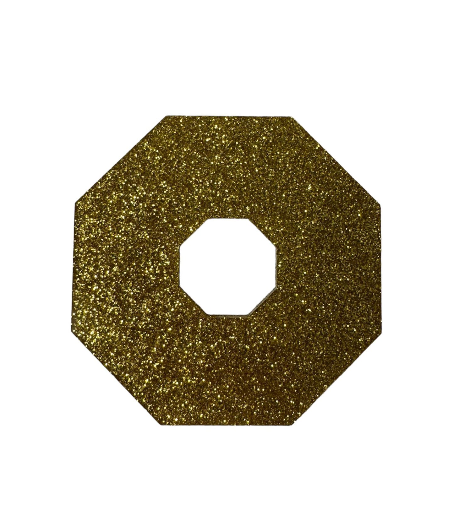 Akrilik Hexagon Napkin Rings