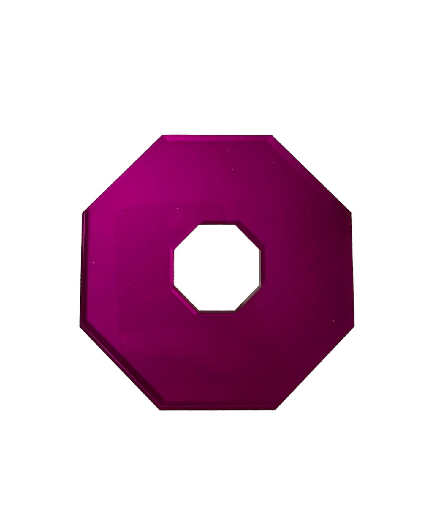 Akrilik Hexagon Napkin Rings